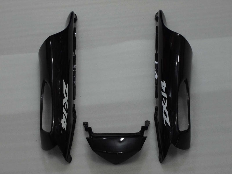 Black and Silver Factory Style - NINJA ZX-14R 06-11 Fairing Kit