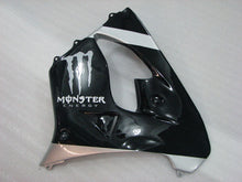 Charger l'image dans la galerie, Black and Silver Monster - NINJA ZX-9R 02-03 Fairing Kit