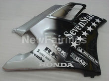 Charger l&#39;image dans la galerie, Black and Silver SevenStars - CBR600 F2 91-94 Fairing Kit -
