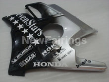 Charger l&#39;image dans la galerie, Black and Silver SevenStars - CBR600 F2 91-94 Fairing Kit -