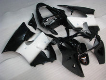 Charger l'image dans la galerie, Black and White No decals - NINJA ZX-6R 00-02 Fairing Kit