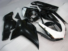 Load image into Gallery viewer, Black and White Factory Style - Ducati 848/1098/1198 07-11 Fairing Kit