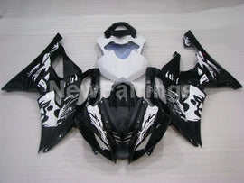Black White Factory Style - YZF-R6 08-16 Fairing Kit Vehicles & Parts > Vehicle Parts & Accessories > Motor Vehicle