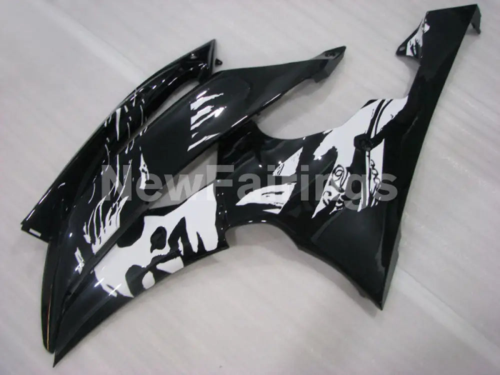 Black White Factory Style - YZF-R6 08-16 Fairing Kit Vehicles & Parts > Vehicle Parts & Accessories > Motor Vehicle