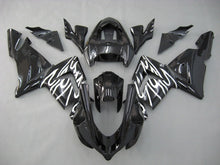 Load image into Gallery viewer, Black and White Flame - NINJA ZX-10R 04-05 Fairing Kit