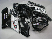 Charger l&#39;image dans la galerie, Black and White West - CBR1000RR 04-05 Fairing Kit -
