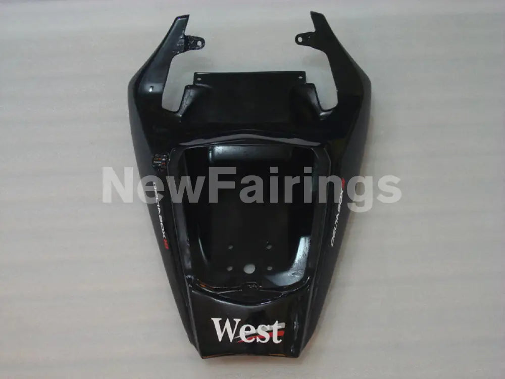 Black and White West - YZF-R6 03-04 Fairing Kit Vehicles & Parts > Vehicle Parts & Accessories > Motor Vehicle Parts >