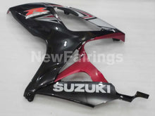 Charger l'image dans la galerie, Black and Wine Red Factory Style - GSX-R750 06-07 Fairing