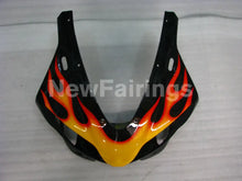 Charger l'image dans la galerie, Black and Yellow Flame - YZF-R1 98-99 Fairing Kit