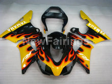 Charger l'image dans la galerie, Black and Yellow Flame - YZF-R1 98-99 Fairing Kit