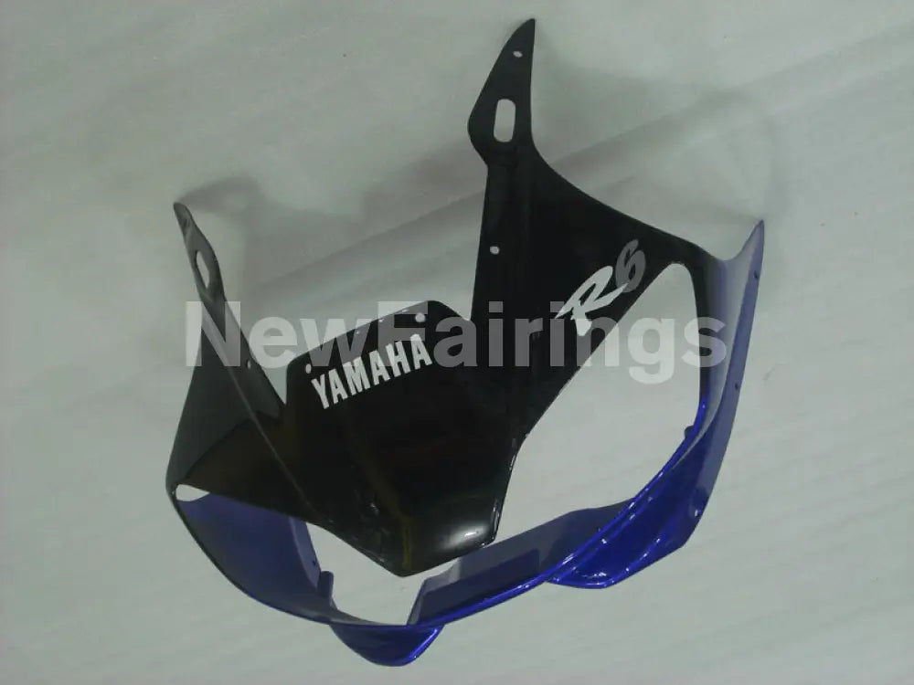 Blue and Black White Factory Style - YZF-R6 98-02 Fairing Kit Vehicles & Parts > Vehicle Parts & Accessories > Motor