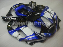 Load image into Gallery viewer, Blue and Black White Factory Style - YZF-R6 98-02 Fairing Kit Vehicles &amp; Parts &gt; Vehicle Parts &amp; Accessories &gt; Motor