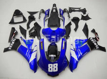 Load image into Gallery viewer, Blue and Black White Monster - YZF-R1 15-19 Fairing Kit Vehicles &amp; Parts &gt; Vehicle Parts &amp; Accessories &gt; Motor Vehicle