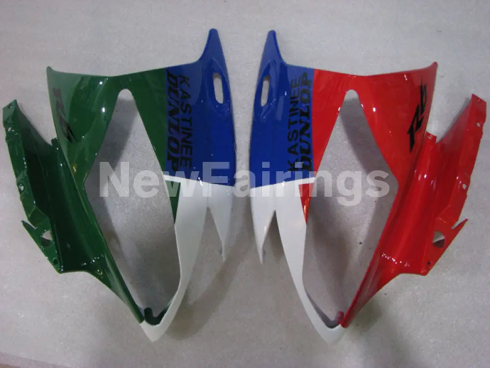 Blue and Green Red FIAT - YZF-R6 06-07 Fairing Kit Vehicles & Parts > Vehicle Parts & Accessories > Motor Vehicle Parts