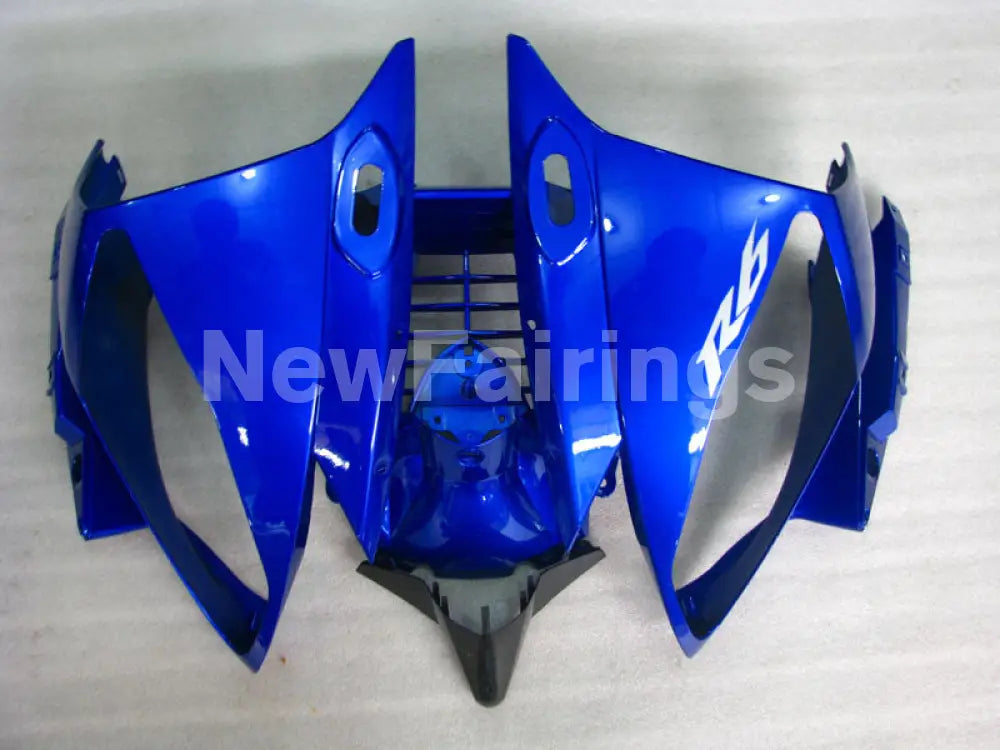 Blue and Matte Black Factory Style - YZF-R6 06-07 Fairing Kit Vehicles & Parts > Vehicle Parts & Accessories > Motor