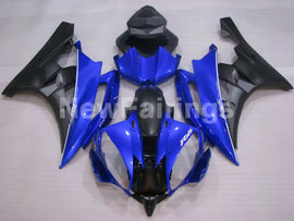Blue and Matte Black Factory Style - YZF-R6 06-07 Fairing Kit Vehicles & Parts > Vehicle Parts & Accessories > Motor