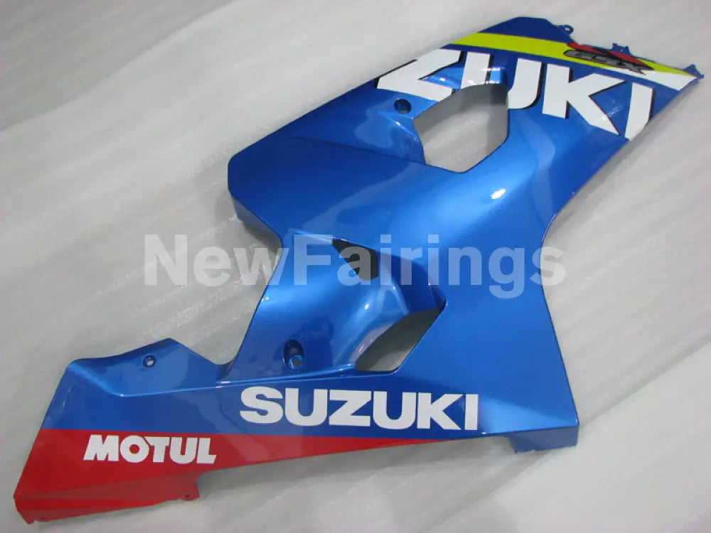 Blue and Red MOTUL - GSX-R600 04-05 Fairing Kit