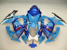 Load image into Gallery viewer, Blue and White Black Corona - GSX-R600 06-07 Fairing Kit