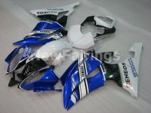 Charger l&#39;image dans la galerie, Blue and White Black ENEOS - YZF-R6 08-16 Fairing Kit Vehicles &amp; Parts &gt; Vehicle Parts &amp; Accessories &gt; Motor Vehicle