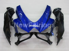 Load image into Gallery viewer, Blue and White Black Factory Style - GSX-R600 08-10 Fairing Kit
