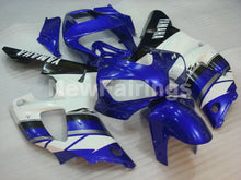 Load image into Gallery viewer, Blue and White Black Factory Style - YZF-R1 98-99 Fairing Kit