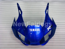 Load image into Gallery viewer, Blue and White Black Factory Style - YZF-R6 98-02 Fairing Kit Vehicles &amp; Parts &gt; Vehicle Parts &amp; Accessories &gt; Motor