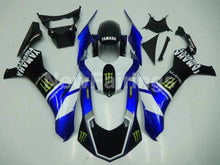 Load image into Gallery viewer, Blue and White Black Monster - YZF-R1 15-19 Fairing Kit Vehicles &amp; Parts &gt; Vehicle Parts &amp; Accessories &gt; Motor Vehicle
