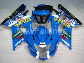Blue and White Black Rizla - GSX-R600 04-05 Fairing Kit