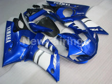 Load image into Gallery viewer, Blue and White Factory Style - YZF-R6 98-02 Fairing Kit Vehicles &amp; Parts &gt; Vehicle Parts &amp; Accessories &gt; Motor Vehicle