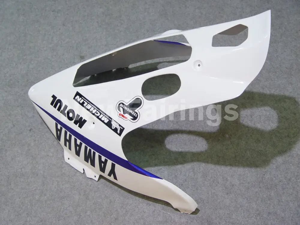 Blue and White FIAT - YZF1000R Thunderace 96-05 Fairing Kit Vehicles & Parts > Vehicle Parts & Accessories > Motor