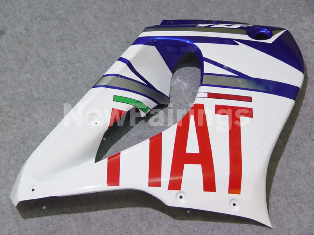 Blue and White FIAT - YZF1000R Thunderace 96-05 Fairing Kit Vehicles & Parts > Vehicle Parts & Accessories > Motor