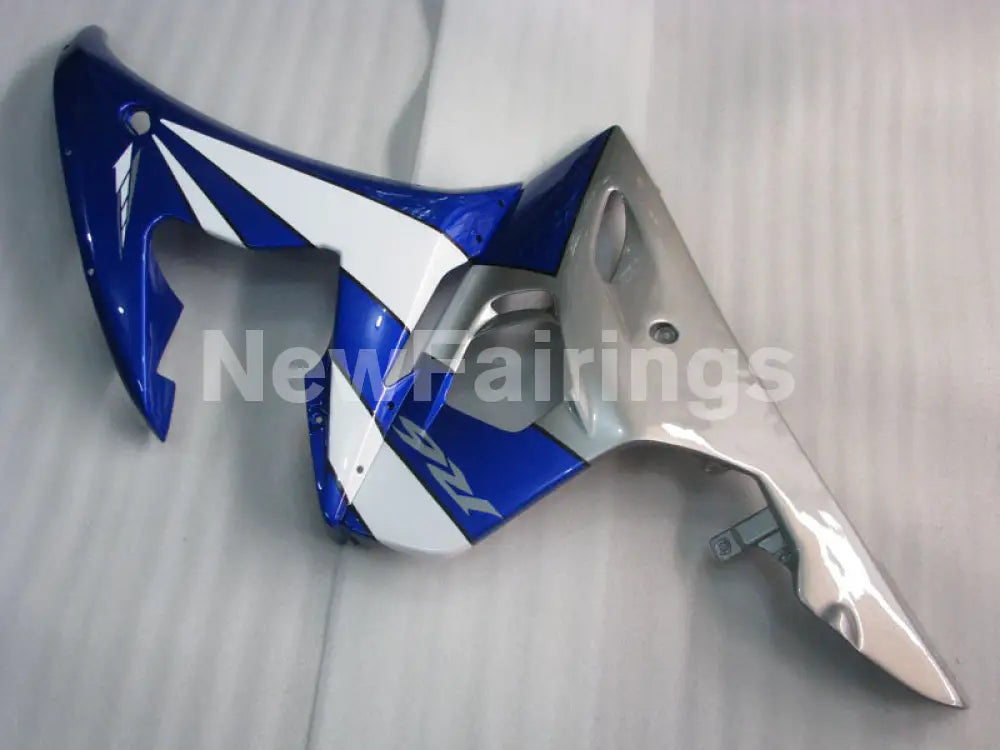 Blue and White Grey Factory Style - YZF-R6 03-04 Fairing Kit