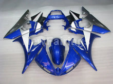 Charger l&#39;image dans la galerie, Blue and White Grey Factory Style - YZF-R6 03-04 Fairing Kit Vehicles &amp; Parts &gt; Vehicle Parts &amp; Accessories &gt; Motor
