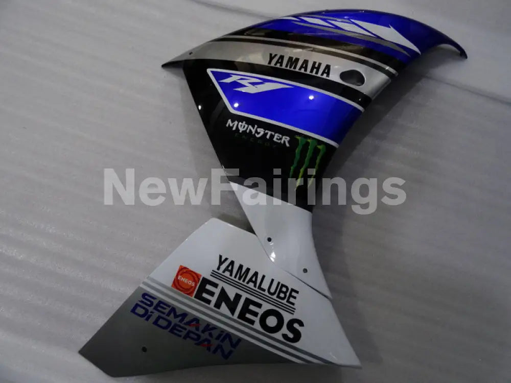 Blue and White Monster - YZF-R1 12-14 Fairing Kit