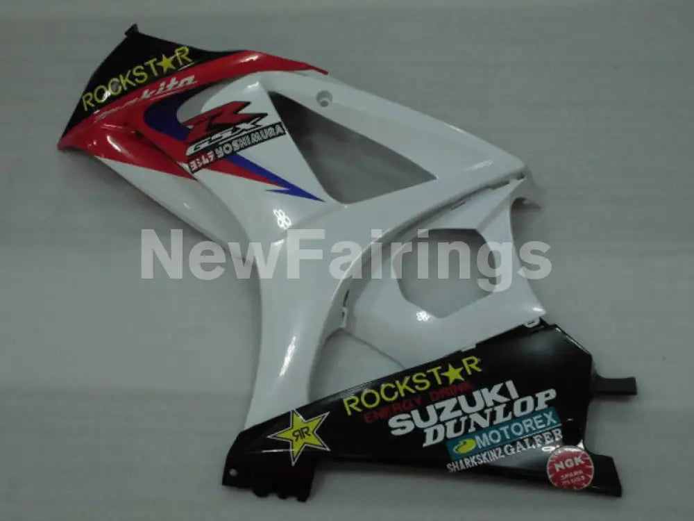 Blue and White Red ROCKSTAR - GSX - R1000 07 - 08 Fairing