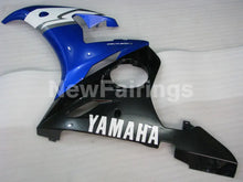 Load image into Gallery viewer, Blue Black and White Factory Style - YZF-R6 05 Fairing Kit