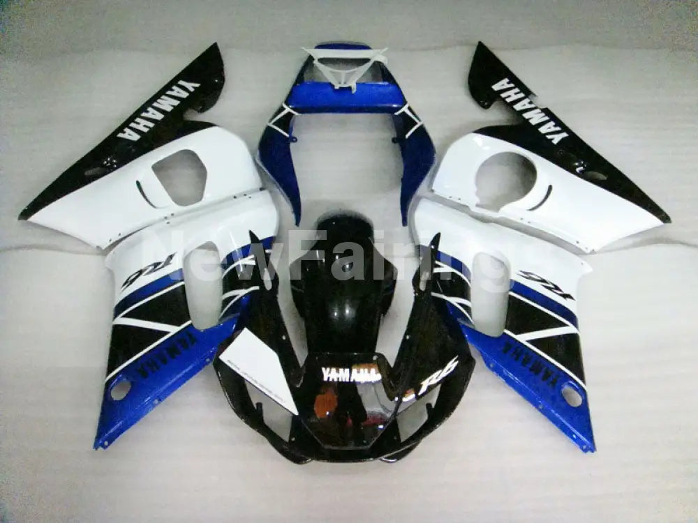 Blue Black and White Factory Style - YZF-R6 98-02 Fairing Kit Vehicles & Parts > Vehicle Parts & Accessories > Motor