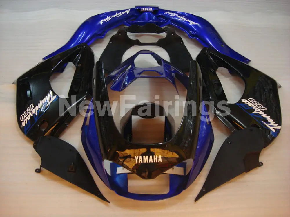Blue and Black Factory Style - YZF1000R Thunderace 96-05 Fairing Kit