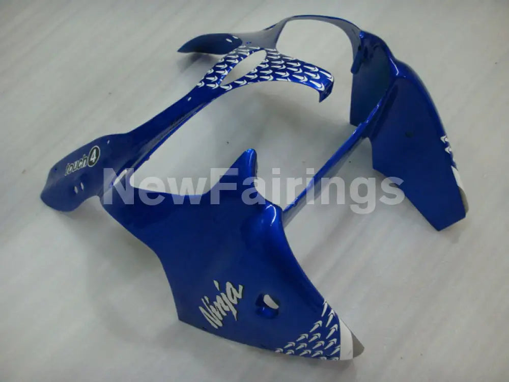 Blue and Black FUCHS NINJA ZX 6R 00 02 Fairing Kit Vehicles