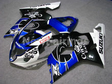 Charger l'image dans la galerie, Blue and Black White Corona - GSX-R750 04-05 Fairing Kit