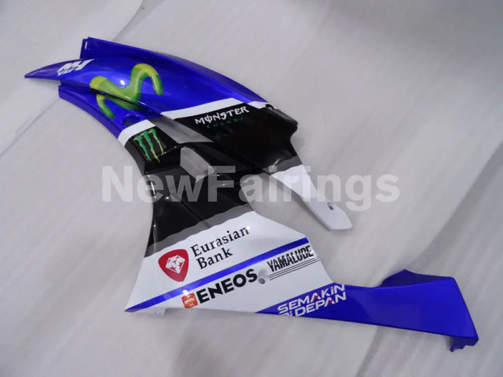 Blue and Black White Movistar - YZF-R6 06-07 Fairing Kit Vehicles & Parts > Vehicle Parts & Accessories > Motor Vehicle
