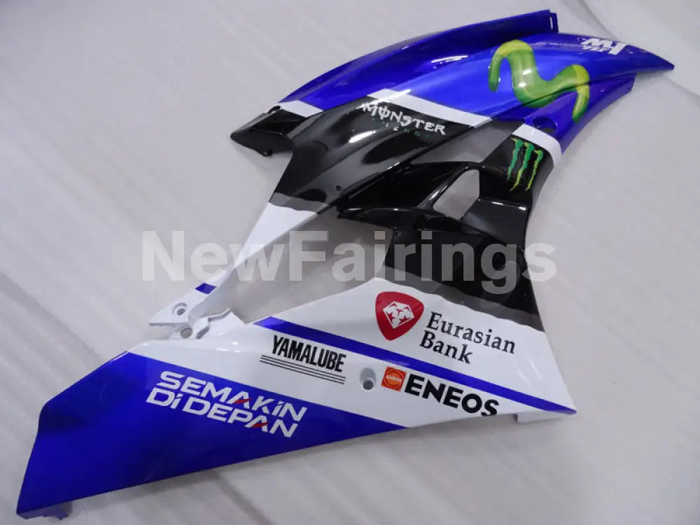 Blue and Black White Movistar - YZF-R6 06-07 Fairing Kit Vehicles & Parts > Vehicle Parts & Accessories > Motor Vehicle