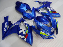 Charger l'image dans la galerie, Blue and Green Factory Style - GSX-R750 06-07 Fairing Kit