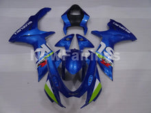 Charger l'image dans la galerie, Blue and Green Factory Style - GSX-R750 11-24 Fairing Kit