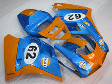 Load image into Gallery viewer, Blue and Orange Gulf - Ducati 748/916/996/998 96-02 Fairing Kit (Single Passenger Seat)