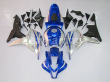 Charger l&#39;image dans la galerie, Blue and Silver Factory Style - CBR600RR 07-08 Fairing Kit -