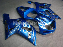 Charger l'image dans la galerie, Blue and Silver Flame - GSX-R750 00-03 Fairing Kit Vehicles