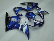 Load image into Gallery viewer, Blue White and Black Factory Style - YZF-R6 05 Fairing Kit