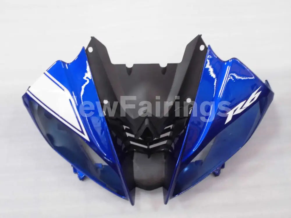 Blue White and Black Factory Style - YZF-R6 08-16 Fairing Kit Vehicles & Parts > Vehicle Parts & Accessories > Motor