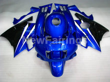 Charger l&#39;image dans la galerie, Blue and White Black No decals - CBR600 F2 91-94 Fairing Kit
